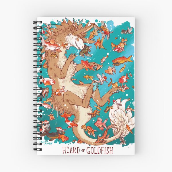 Item preview, Hoard of goldfish designed and sold by LuciaDazai.