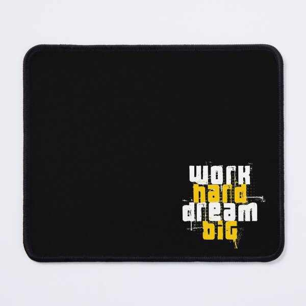 Item preview, Work hard dream big, morivation typography design. designed and sold by Slavic1991.