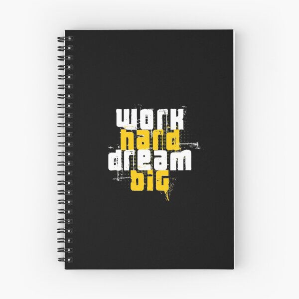 Item preview, Work hard dream big, morivation typography design. designed and sold by Slavic1991.