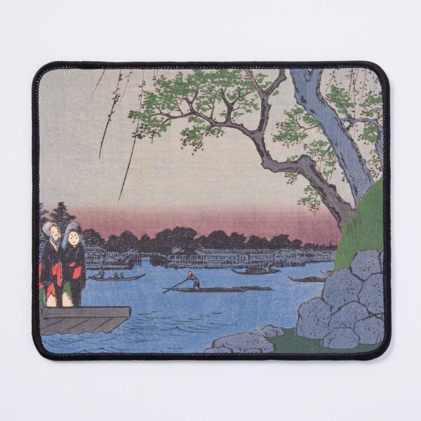 Item preview, Oumayagashi River Bank Vintage Ukiyo-e Japanese Art designed and sold by VintageArchive.
