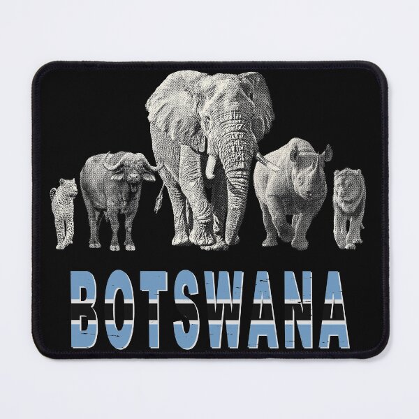 Item preview, Africa's Big Five Botswana Pride Wildlife designed and sold by Scotch Macaskill.