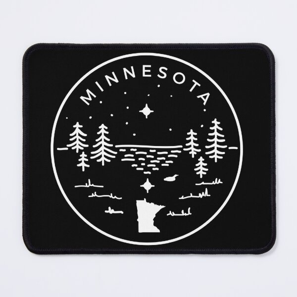 Item preview, Minnesota Badge — North Star (White) designed and sold by Waconia Design Co..
