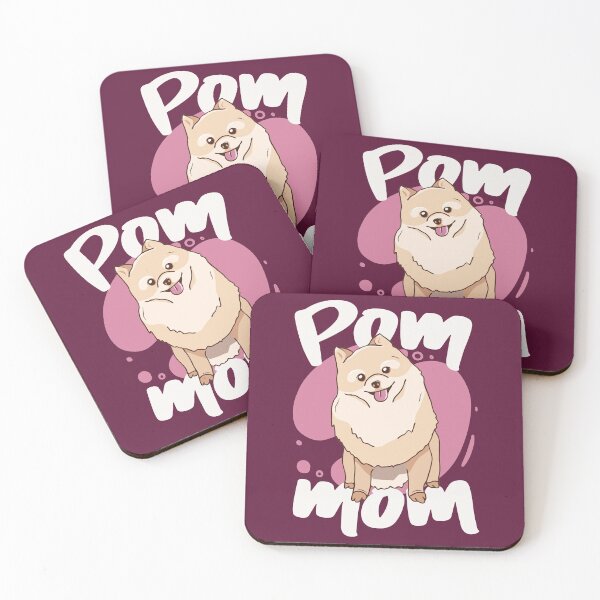 Item preview, Pom Mom // Cute Pomeranian Mom Cartoon designed and sold by SLAG-Creative.