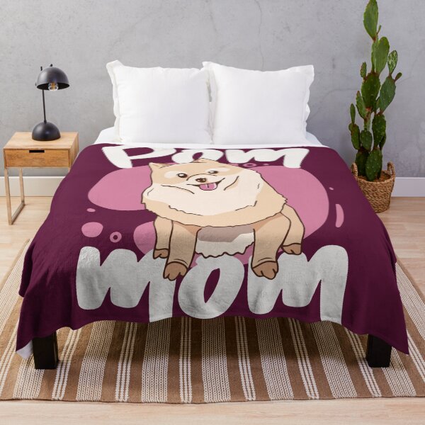 Item preview, Pom Mom // Cute Pomeranian Mom Cartoon designed and sold by SLAG-Creative.
