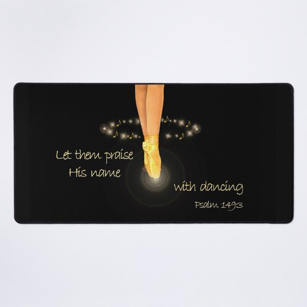 Item preview, Praise His Name With Dancing - Ballet Dancer designed and sold by Kathy Weaver.