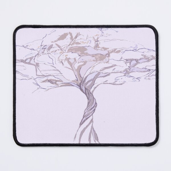 Item preview, Quiet Acacia Zen Tree , Earthy African Bonsai Peace Lavendar Purple designed and sold by Amanda Irene.