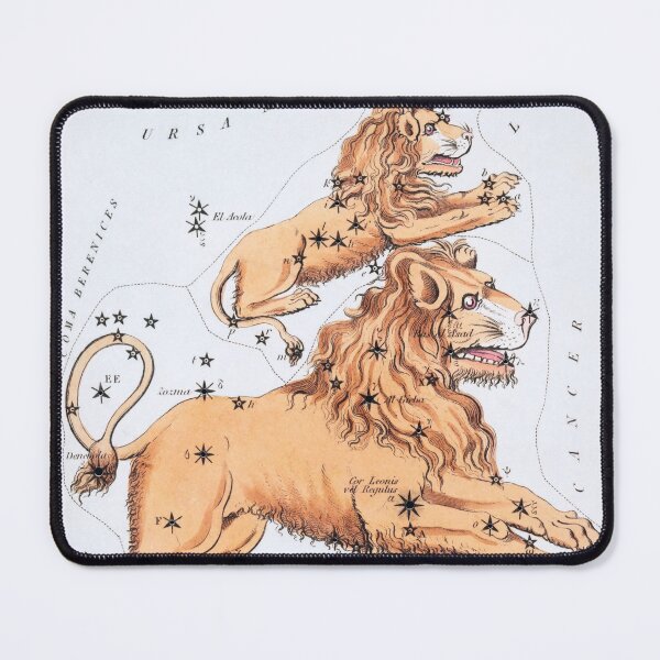 Item preview, Antique Constellation Map of Leo Major, Leo Minor designed and sold by VintageArchive.