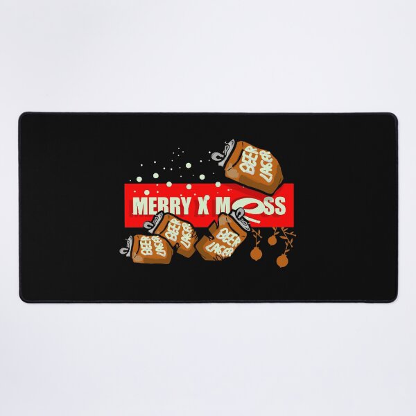 Item preview, Merry X Mess Christmas saying cartoon beer can designed and sold by vibeno1.