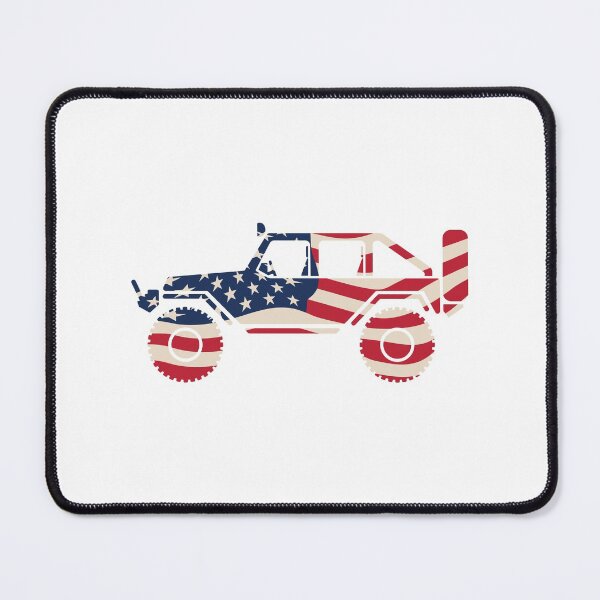 Item preview, Patriotic Off Road 4x4 with USA Stars and Stripes designed and sold by hobrath.