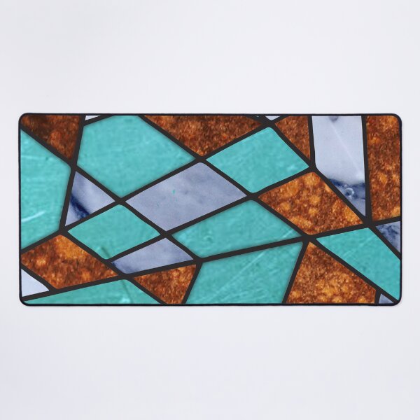 Item preview, Abstract #477 Marble Shards & Rusted Metal designed and sold by Rockett Graphics.