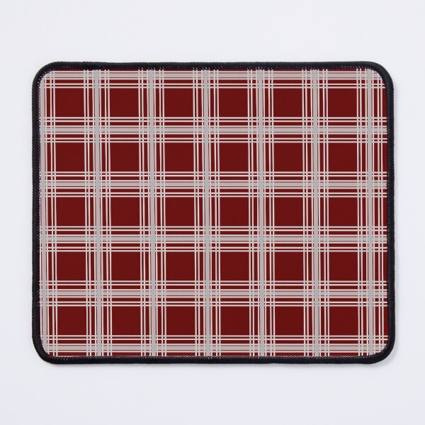 Item preview, Classic Abstract Gray Red Buffalo Plaids Lumberjack Plaids Pattern designed and sold by wenjunior.