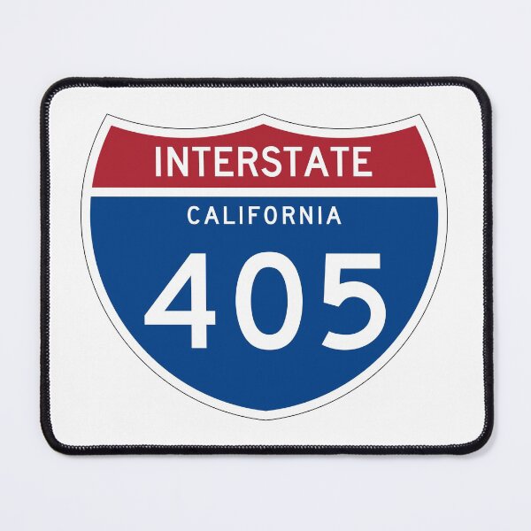 Item preview, 405 freeway sign designed and sold by trafficmediala.