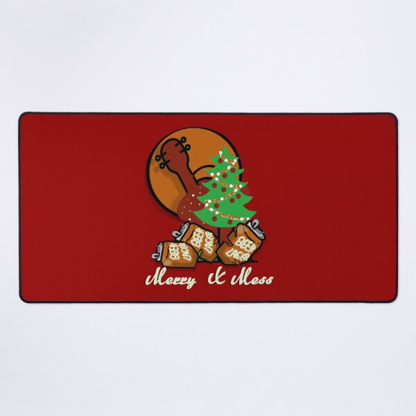 Item preview, Christmas party saying cartoon beer can designed and sold by vibeno1.