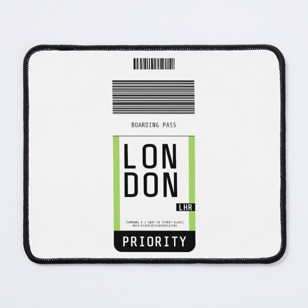 Item preview, London Boarding Pass LHR designed and sold by lukassfr.
