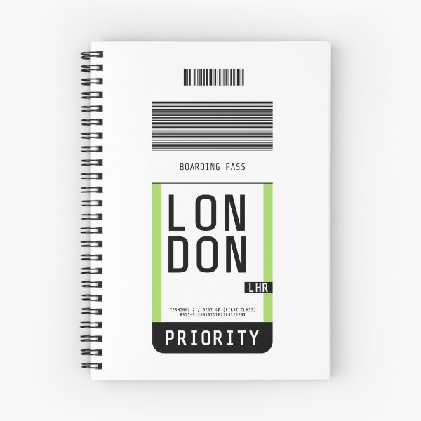 Item preview, London Boarding Pass LHR designed and sold by lukassfr.