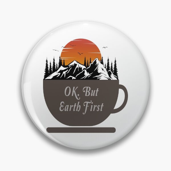 Item preview, Ok But Earth First designed and sold by SportsT-Shirts.