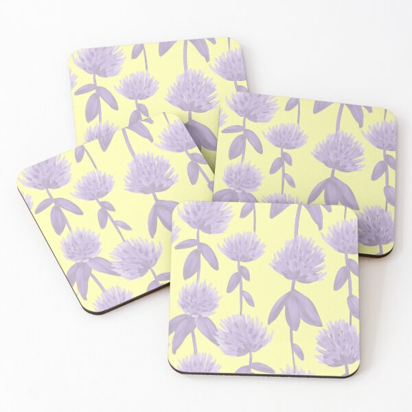 Item preview, Seamless pattern of clover flowers. designed and sold by Nia-Chi.