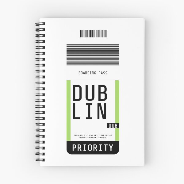 Item preview, Dublin Boarding Pass DUB designed and sold by lukassfr.