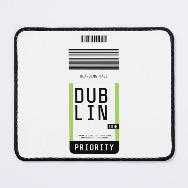 Item preview, Dublin Boarding Pass DUB designed and sold by lukassfr.