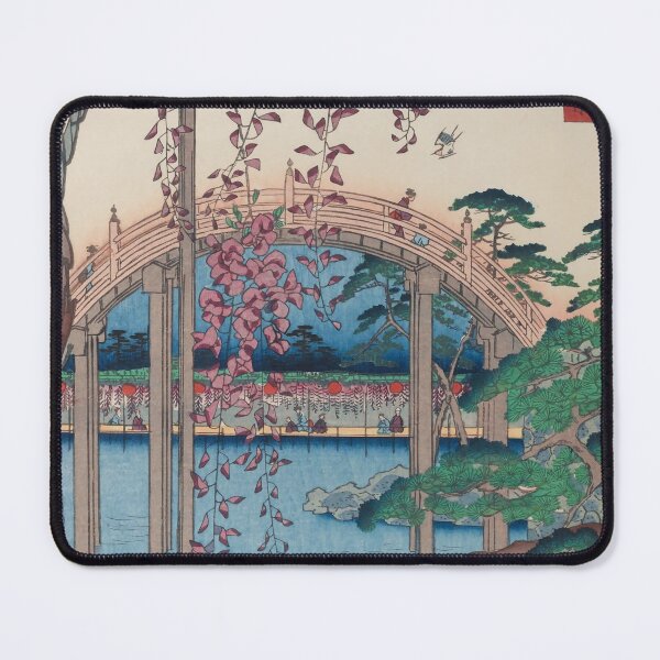 Item preview, Summer Shrine Vintage Ukiyo-e Woodblock Print designed and sold by VintageArchive.