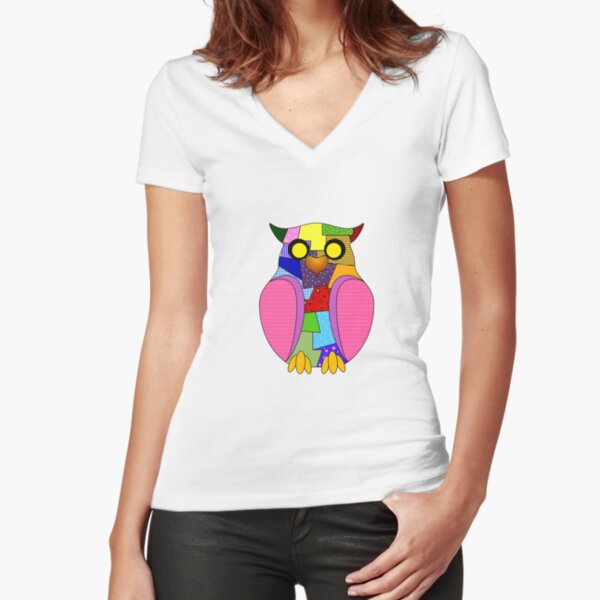 Fitted V-Neck T-Shirt