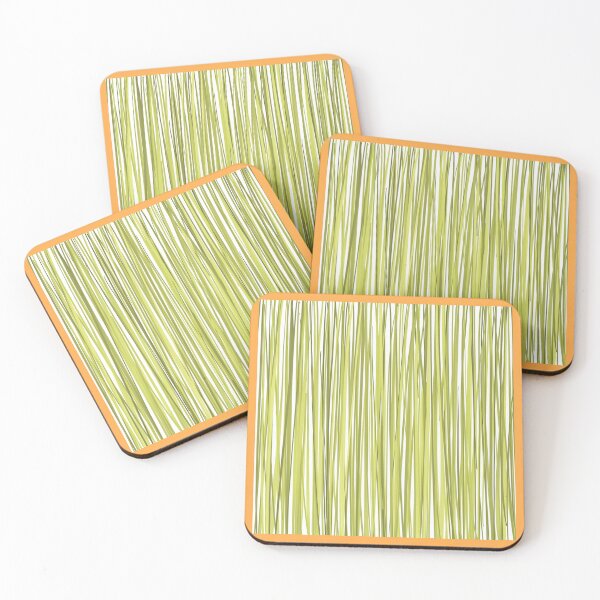 Item preview, Stripes of fresh green spring designed and sold by marina63.