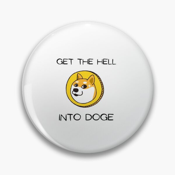 Item preview, Get the hell into Doge Cryptocurrency shirt Doge meme designed and sold by richmonkey.