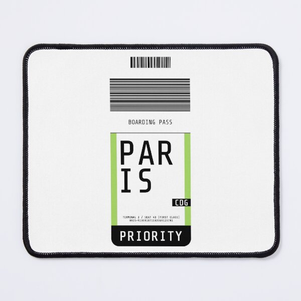 Item preview, Paris Boarding Pass CDG designed and sold by lukassfr.