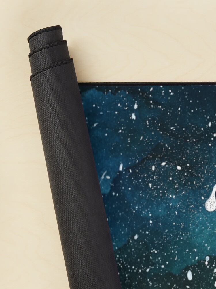 Alternate view of Emerald Galaxy Mouse Pad
