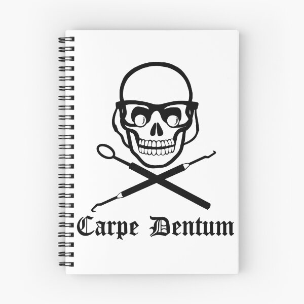Item preview, Dental Hygienist Skull Carpe Dentum  designed and sold by kaylaroov.