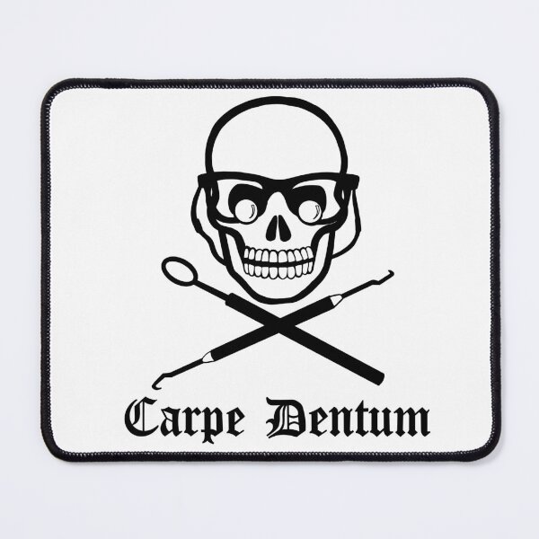 Item preview, Dental Hygienist Skull Carpe Dentum designed and sold by kaylaroov.