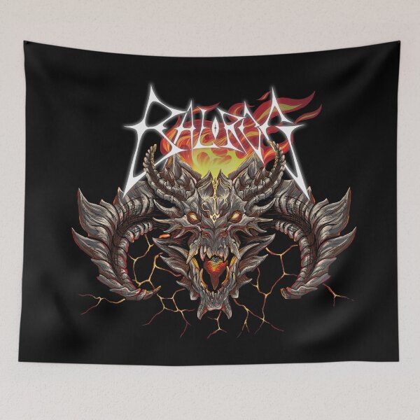 Item preview, Death Metal Balrog designed and sold by rocketmansam.