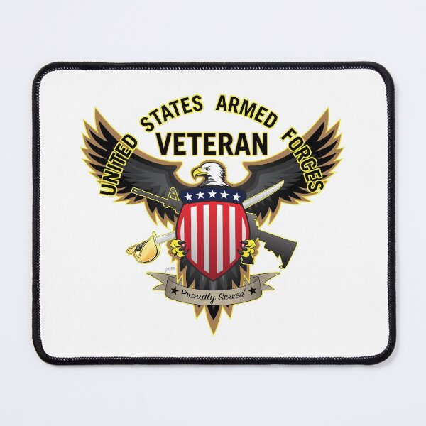 Item preview, United States Armed Forces Military Veteran - Proudly Served designed and sold by hobrath.