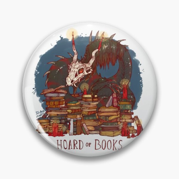 Item preview, Hoard of Books designed and sold by LuciaDazai.