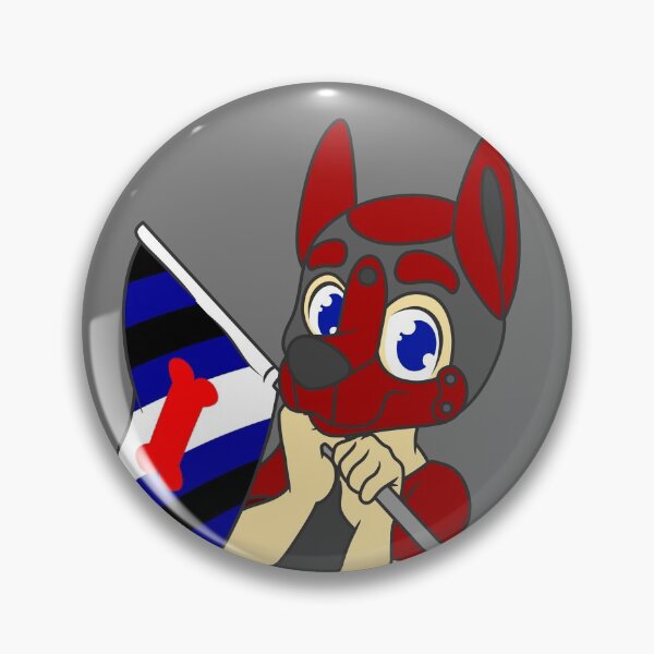 Item preview, Red Pup Pride designed and sold by ThatDarnFerret.