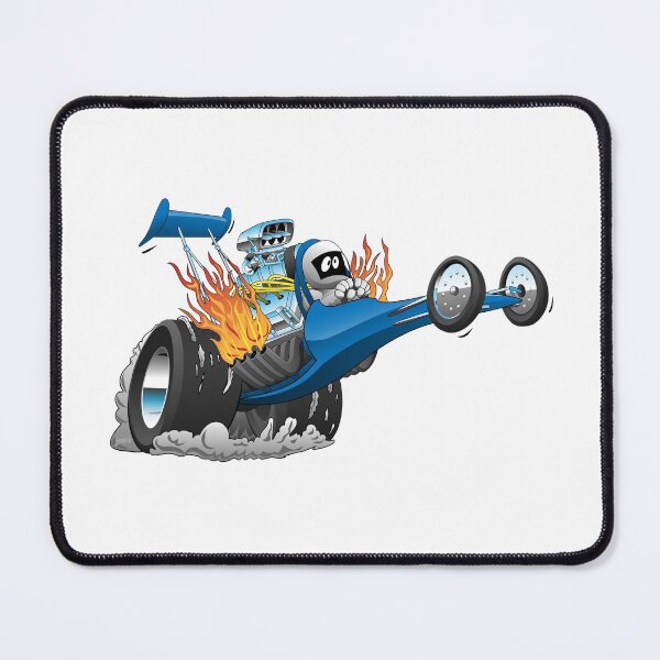 Item preview, Top Fuel Dragster Cartoon designed and sold by hobrath.