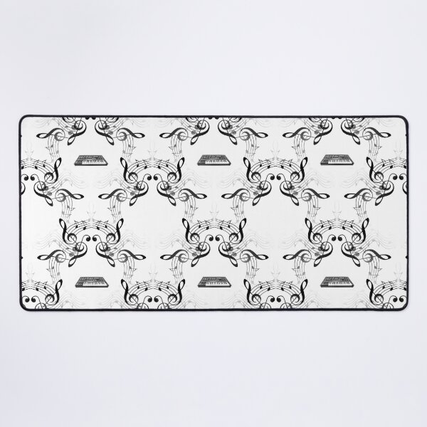 Item preview, Musical Notes In a kaleidoscope pattern with a synthesizer. designed and sold by MindTravel.