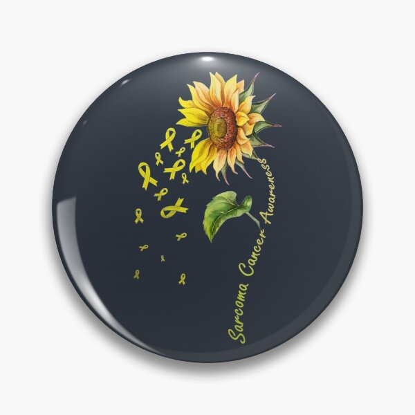 Item preview, Sarcoma Cancer Awareness Sunflower  designed and sold by DecarloCharact.
