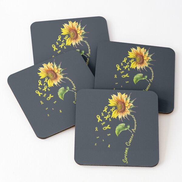 Item preview, Sarcoma Cancer Awareness Sunflower designed and sold by DecarloCharact.