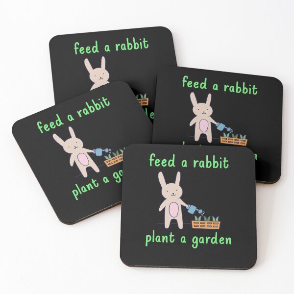 Item preview, Feed A Rabbit - Plant A Garden!  - Rabbit.t designed and sold by Leslie Hasty.