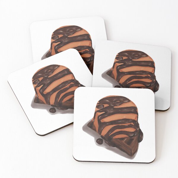Item preview, Chocolate Ice Cream Waffle designed and sold by Bonjustdood.