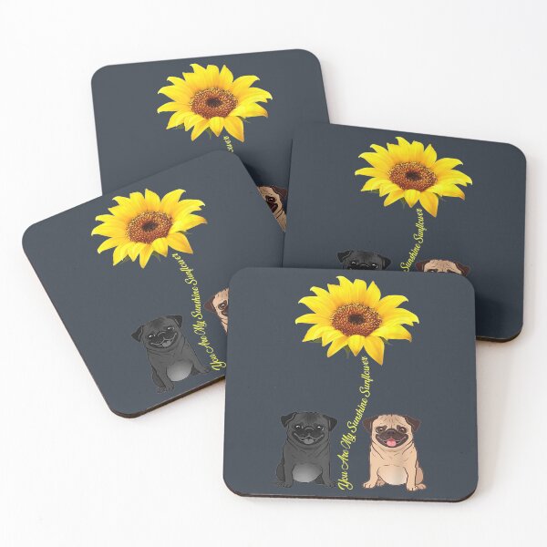 Item preview, You Are Sunshine Sunflower Pug designed and sold by DecarloCharact.