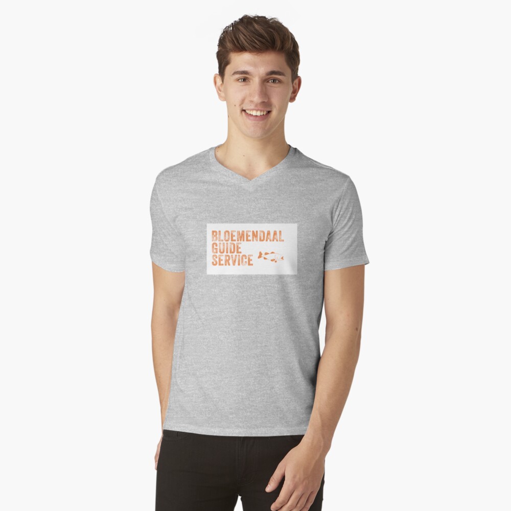 Item preview, V-Neck T-Shirt designed and sold by BloemendaalFish.