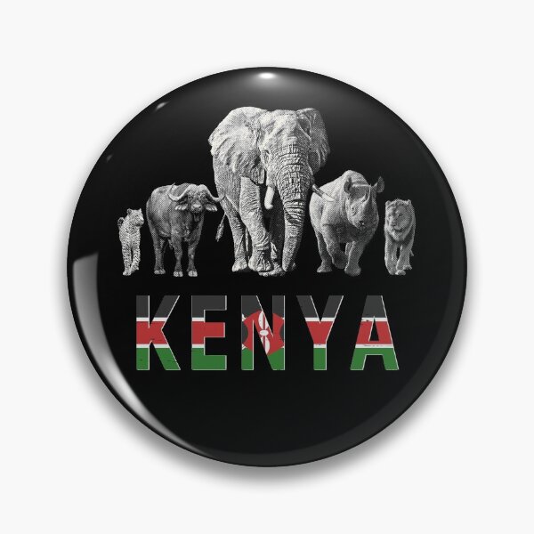 Item preview, Africa's Big Five Kenya Pride Wildlife designed and sold by Scotch Macaskill.