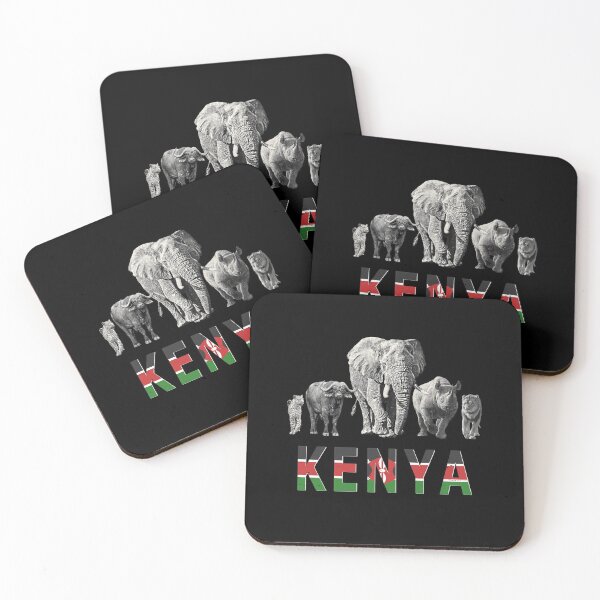 Item preview, Africa's Big Five Kenya Pride Wildlife designed and sold by Scotch Macaskill.