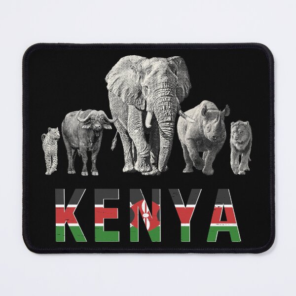 Item preview, Africa's Big Five Kenya Pride Wildlife designed and sold by Scotch Macaskill.