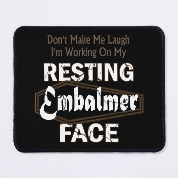 Item preview, Resting Embalmer Face designed and sold by NoBonesLife.
