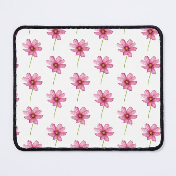 Item preview, Pink Cosmos Flower Watercolor painting  designed and sold by AmyBlossomArt.
