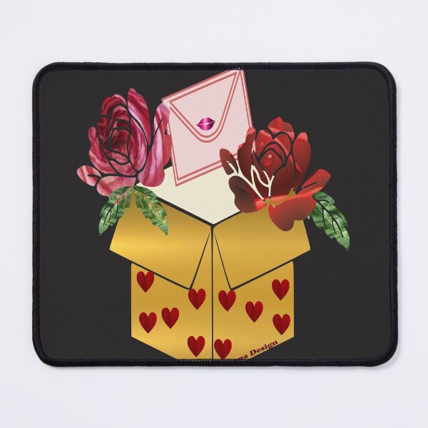 Item preview, Gift box with Heart, Roses designed and sold by aldona.