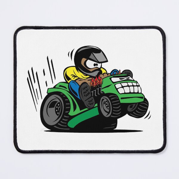 Item preview, Cartoon Riding Lawnmower Tractor designed and sold by hobrath.